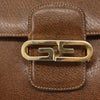 Gucci Vintage Flap Shoulder Bag Leather