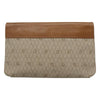 Secondhand Christian Dior Vintage Honeycomb Zip Pouch Canvas and