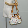 Secondhand Louis Vuitton Petit Noe Handbag Monogram Multicolor