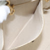 Secondhand Loewe Heritage Tote White Leather Accessories