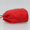 Secondhand Prada Vela Drawstring Bucket Pouch Tessuto