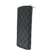 Secondhand Louis Vuitton Zippy wallet vertical Damier Graphite