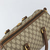 Gucci Vintage Duffle Bag GG Coated Canvas