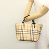 Secondhand Burberry Nova Check Tote canvas check pattern