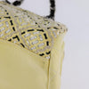 Secondhand Chanel Just Mademoiselle Bag Woven Stitch Patent