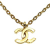 Secondhand Chanel Vintage CC Pendent Necklace Plated