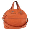 Secondhand Givenchy Nightingale Satchel Orange Leather Bags