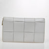 Secondhand Bottega Veneta Cassette Zip Around Wallet Maxi Intrecciato