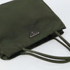 Secondhand Prada Vintage Tote Khaki Nylon Accessories