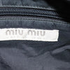Miu Miu Zip Shoulder Bag Nylon
