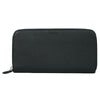 Secondhand Prada Zip Around Organizer Wallet Saffiano Leather with Applique