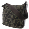 Secondhand Fendi Zip Around Messenger Bag Zucca