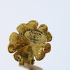 Chanel Vintage Camellia Clip-On Earrings Metal