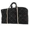 Secondhand Chanel Travel Line Duffle Bag Printed