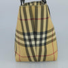 Secondhand Burberry Nova Handbag Check Pattern