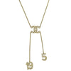 Secondhand Chanel CC No.5 Pendant Necklace