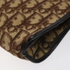 Christian Dior Vintage Trotter Shoulder Bag Canvas