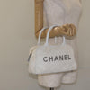Secondhand Chanel Vintage Logo Bowler Bag Quilted