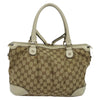 Gucci Sukey Top Handle Satchel GG Canvas with Leather