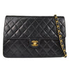 Chanel Vintage Square CC Flap Bag Quilted Lambskin