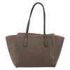 Secondhand Gucci Swing Tote Gray Leather Accessories