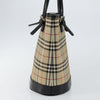 Secondhand Burberry Nova Check Tote Canvas and