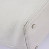 Secondhand Burberry Shoulder Bag White Leather Bags