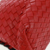 Secondhand Bottega Veneta Glass Shoulder Bag Intrecciato Nappa with Snakeskin