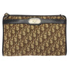 Christian Dior Vintage Trotter Shoulder Bag Canvas