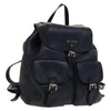 Secondhand Prada Vela Double Front Pocket Backpack