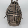 Secondhand Burberry Nova Check Tote Canvas and