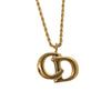 Secondhand Christian Dior CD Pendant Necklace
