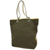 Gucci Vintage Bucket Shopping Tote GG Canvas