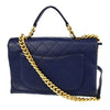 Secondhand Chanel Chic Affinity Top Handle Bag Stitched Caviar