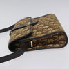 Christian Dior Vintage Trotter Crossbody Bag Diorissimo Coated Canvas