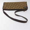 Christian Dior Vintage Trotter Shoulder Bag Canvas