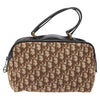 Christian Dior Vintage Trotter Handbag Canvas