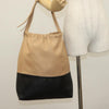 Celine Bicolor Drawstring Cabas Tote Leather
