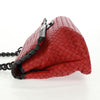 Secondhand Bottega Veneta Glass Shoulder Bag Intrecciato Nappa with Snakeskin