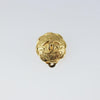 Secondhand Chanel Vintage Round CC Clip-On Earrings