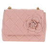 Secondhand Chanel Vintage Camellia Flap Bag Quilted