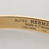 Secondhand Hermes Kelly Bracelet 18K Yellow Gold and Pave Diamonds