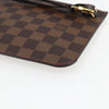 Secondhand Louis Vuitton Neverfull Pochette Damier