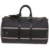 Secondhand Louis Vuitton Keepall Bandouliere Bag Flash Fragment Monogram Eclipse