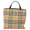 Secondhand Burberry Nova Check Tote canvas check pattern