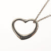 Secondhand Tiffany & Co. Elsa Peretti Open Heart Pendant Necklace Sterling