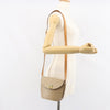 Celine Vintage Macadam Shoulder Bag Canvas