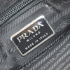Secondhand Prada Zip Messenger Black Canvas Bags