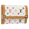 Secondhand Louis Vuitton Porte-Monnaie Plat Coin Purse Monogram Multicolor