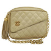 Chanel Vintage Front Pocket Camera Bag Satin